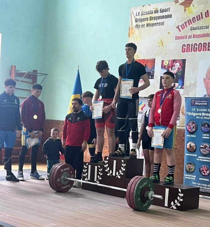 Sportivii din municipiul Cahul au obținut rezultate remarcabile la Campionatul Republicii Moldova la haltere. 