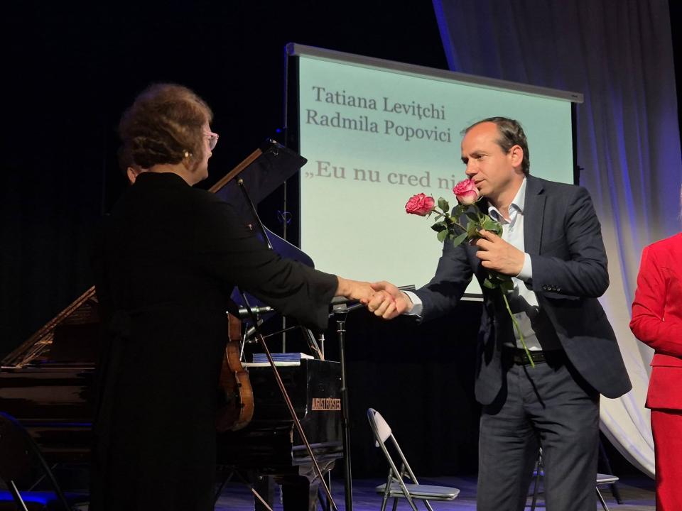 Programul muzical-literar „Ultimul romantic al Europei”, organizat la Palatul de Cultură „Nicolae Botgros” din Cahul