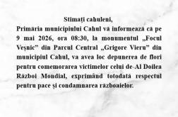 Cahulul onorează memoria victimelor celui de-Al Doilea Război Mondial