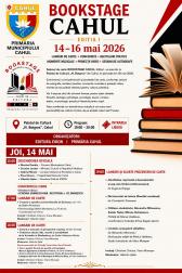 BOOKSTAGE CAHUL – Ediția I (14–16 Mai 2026)
