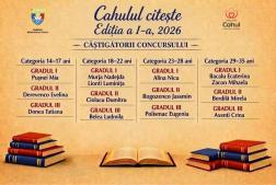 Rezultatele Concursului Municipal de Lectură „Cahulul Citește” – Ediția I