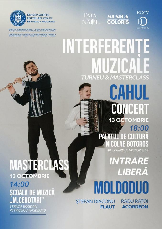 Interferențe Muzicale: Concert Moldoduo (Turneu si Masterclass)