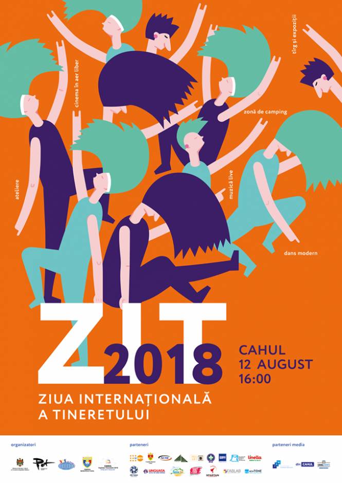 Primăria Municipiului Cahul vă invită pe data de 12 August la #ZIT2018