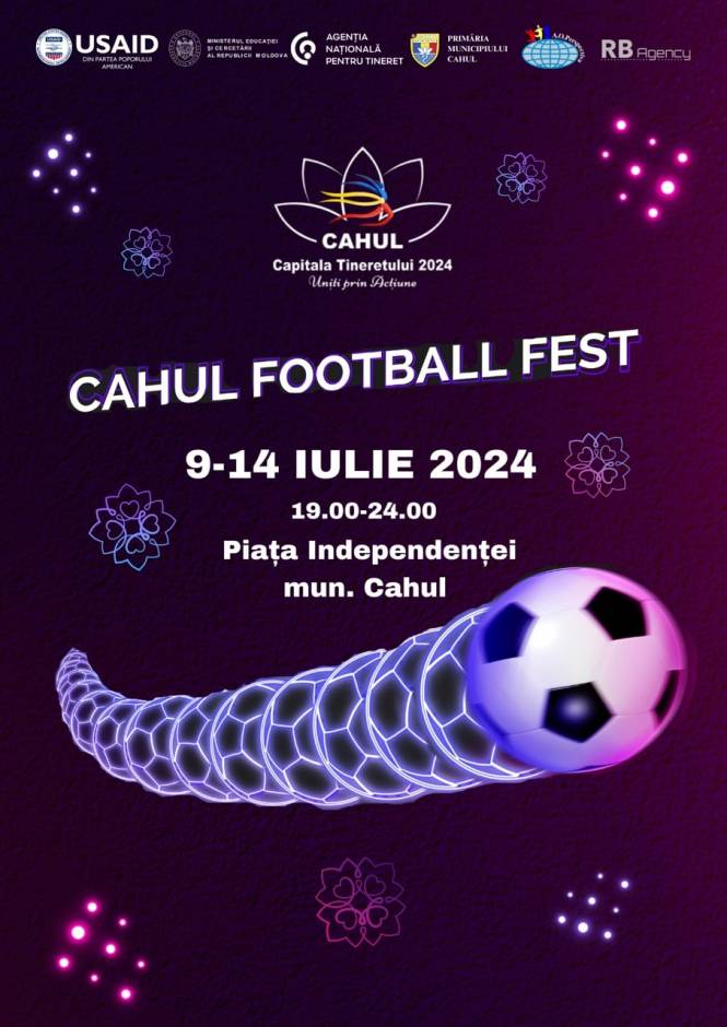 „Cahul Football Fest” – O Săptămână de Distracție și Pasiune pentru Fotbal