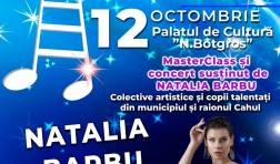 Masterclass și Concert cu Natalia Barbu la Cahul