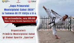 Cupa Primarului Municipiului Cahul 2024: Competiții de TAEKWON-DO ITF 