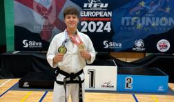 Emanuel Dunas din Cahul, Campion European la Taekwon-do: Mândrie Națională și Performanță Remarcabilă