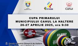 Cupa primarului municipiului Cahul la haltere