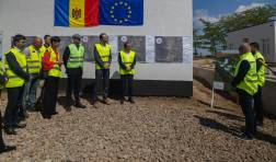 Vizită oficială la Cahul pe șantierul noii Stații de Epurare: sprijin european și german pentru dezvoltarea infrastructurii de apă și canalizare