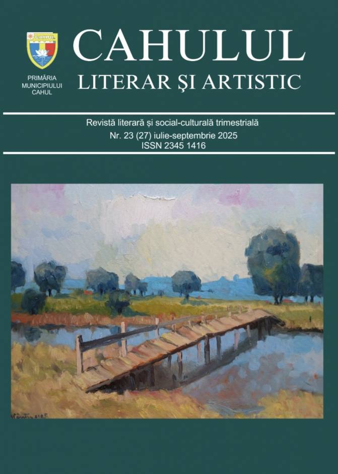 Numărul 23 (27) al revistei «Cahulul Literar și Artistic» este acum online