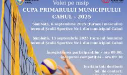 Cupa Primarului la Volei pe Nisip – Cahul 2025