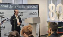 Aniversare solemnă la Colegiul „Iulia Hasdeu”: felicitări din partea autorităților și comunității