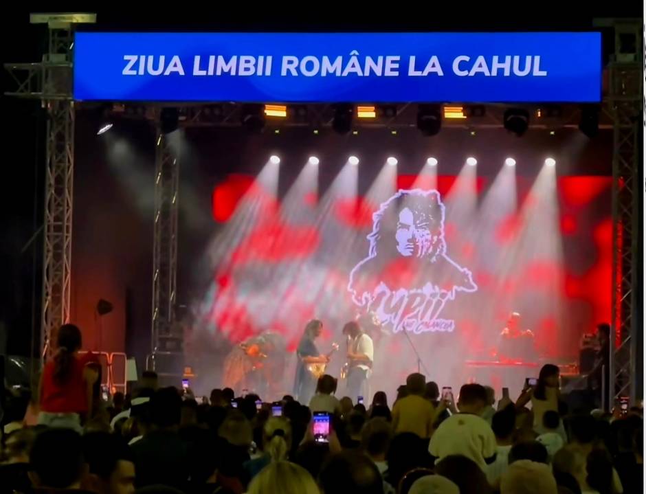 Concert festiv la Cahul de Ziua Limbii Române