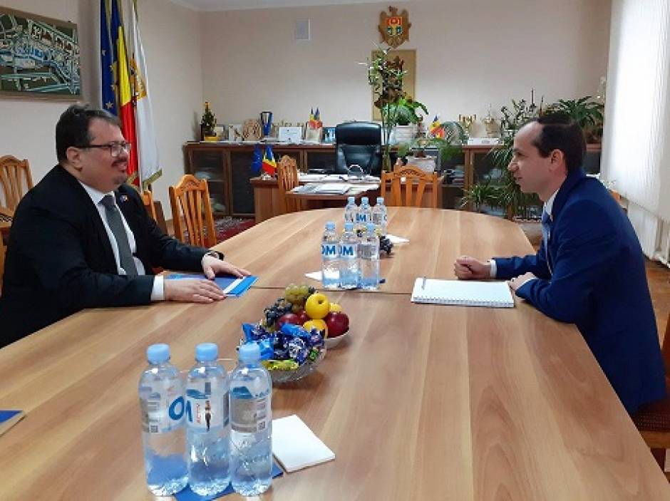 E. S. Ambasadorul Uniunii Europene în Republica Moldova, Dl. Peter Michalko la Cahul