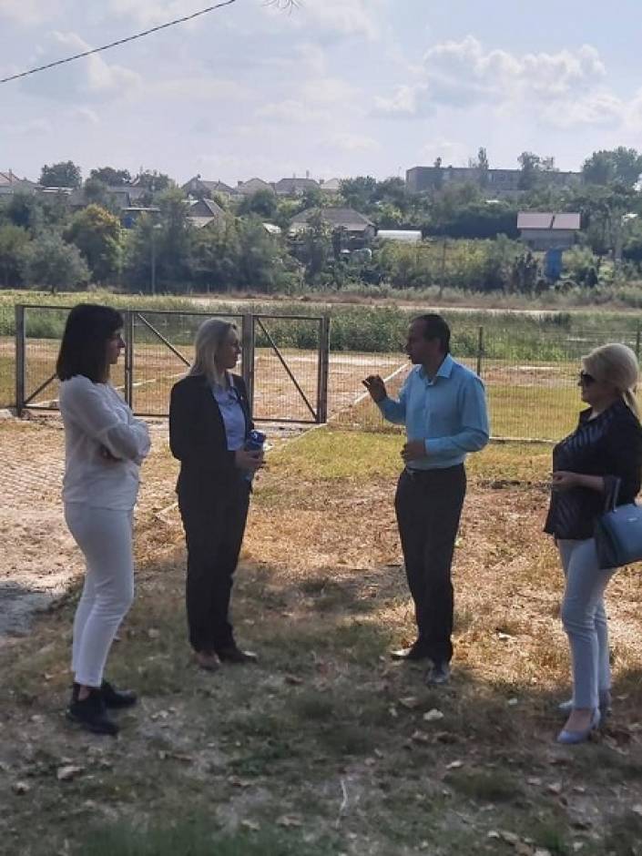 Astăzi, dna Iuliana Cantaragiu, Ministrul Mediului al Republicii Moldova a efectuat o vizită de lucru la Cahul.